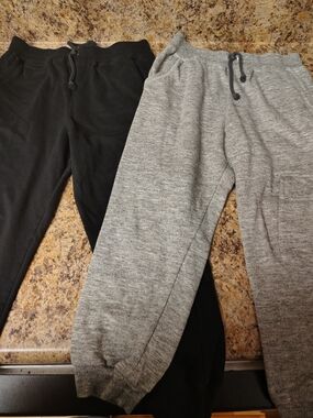Jogger Pants - Black & Gray
